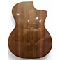 Used Taylor 214CE Deluxe LEFT HANDED Natural Acoustic Electric Guitar