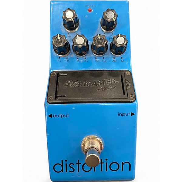 Used Starcaster by Fender DISTORTION Effect Pedal
