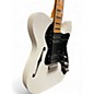 Used Squier Classic Vibe 70s Thinline Telecaster Olympic White Hollow Body Electric Guitar