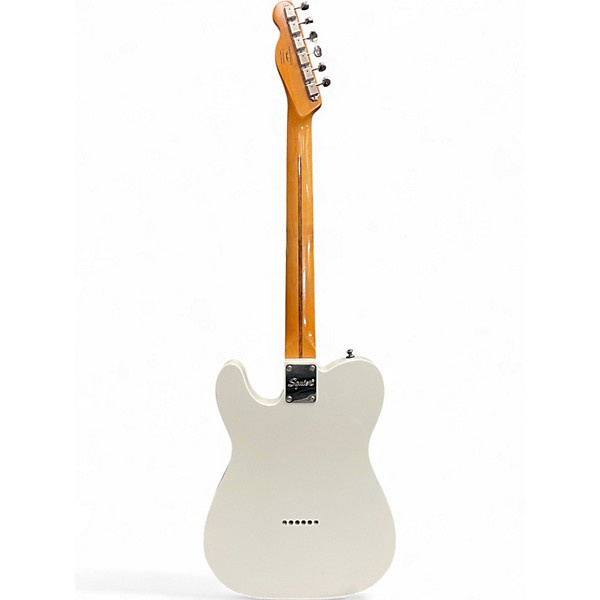 Used Squier Classic Vibe 70s Thinline Telecaster Olympic White Hollow Body Electric Guitar