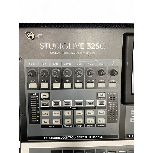 Used PreSonus Studio Live 32SC Digital Mixer