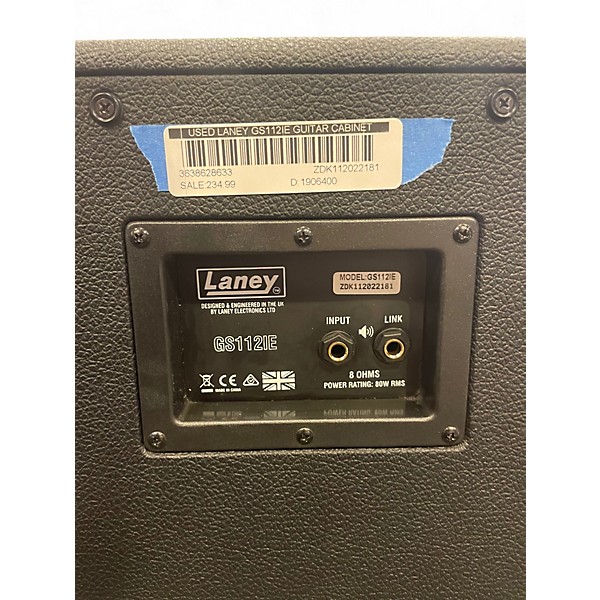 Used Laney GS112IE Guitar Cabinet