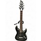 Used Schecter Guitar Research C1 PLATINUM DIAMOND TRANS BLACK Solid Body Electric Guitar thumbnail