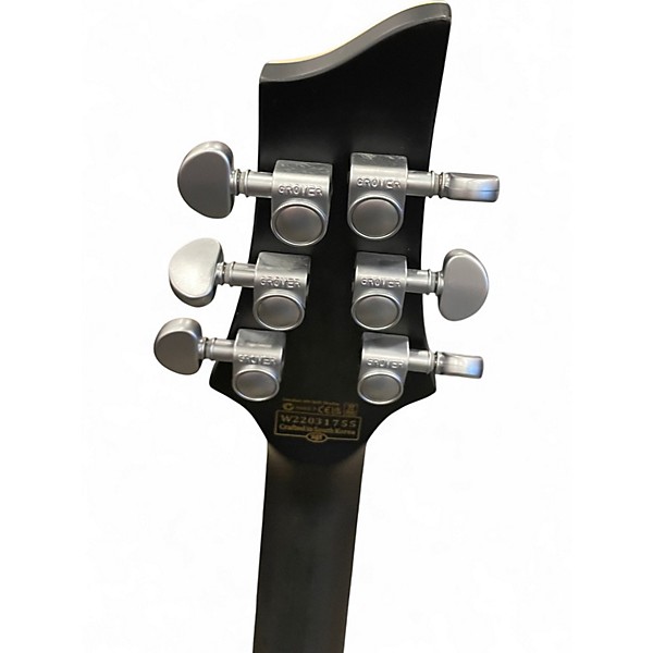 Used Schecter Guitar Research C1 PLATINUM DIAMOND TRANS BLACK Solid Body Electric Guitar