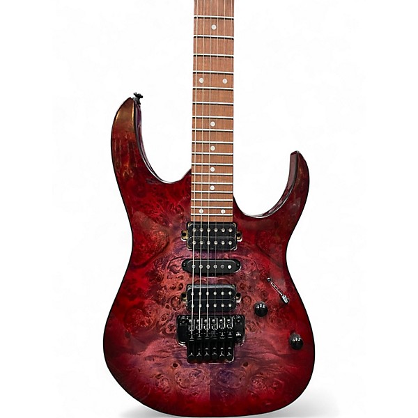 Used Ibanez RG470PB RED ECLIPSE BURST Solid Body Electric Guitar