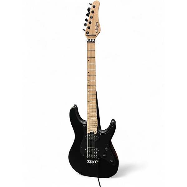 Used Schecter Guitar Research SUN VALLEY SUPER SHREDDER Black Solid Body Electric Guitar