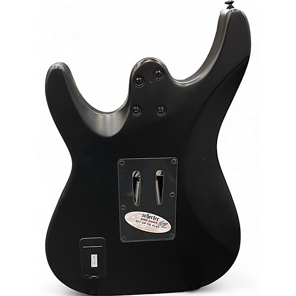 Used Schecter Guitar Research SUN VALLEY SUPER SHREDDER Black Solid Body Electric Guitar