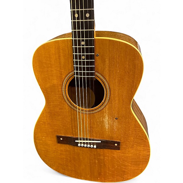 Vintage 1960s Fender MALIBU Natural Acoustic Guitar