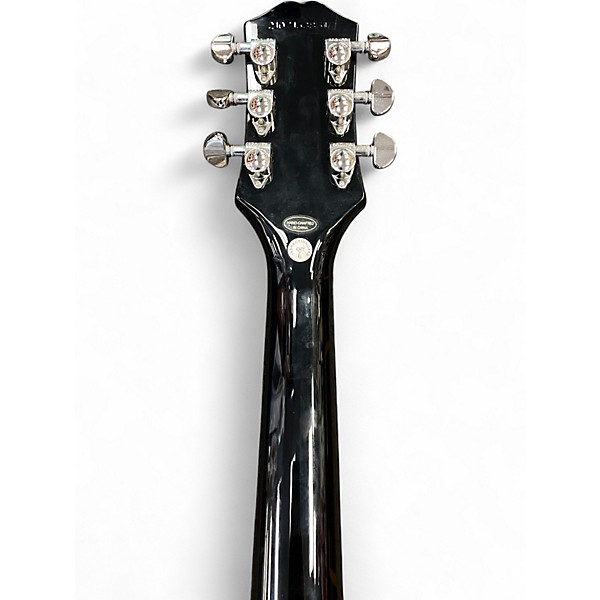 Used Epiphone Les Paul Custom Silver Burst Solid Body Electric Guitar