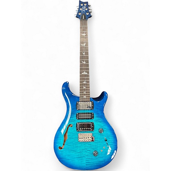 Used PRS SE Special Semi-Hollow Blue Hollow Body Electric Guitar