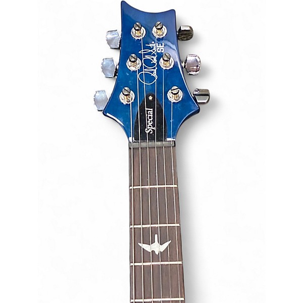 Used PRS SE Special Semi-Hollow Blue Hollow Body Electric Guitar
