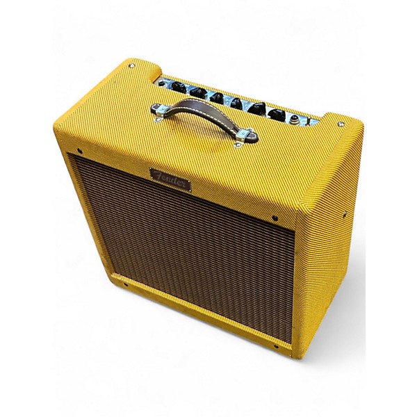 Used Fender Blues Junior 15W 1x12 TWEED Tube Guitar Combo Amp
