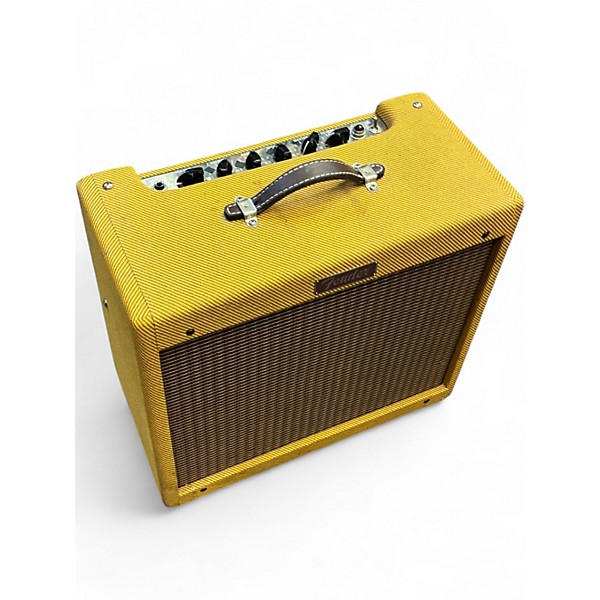 Used Fender Blues Junior 15W 1x12 TWEED Tube Guitar Combo Amp
