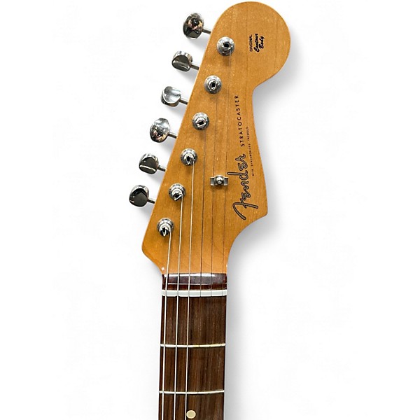 Used 2017 Fender Jimi Hendrix Monterey Stratocaster WHITE Solid Body Electric Guitar