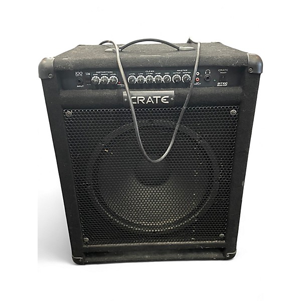 Used Crate Bt100 Bass Combo Amp