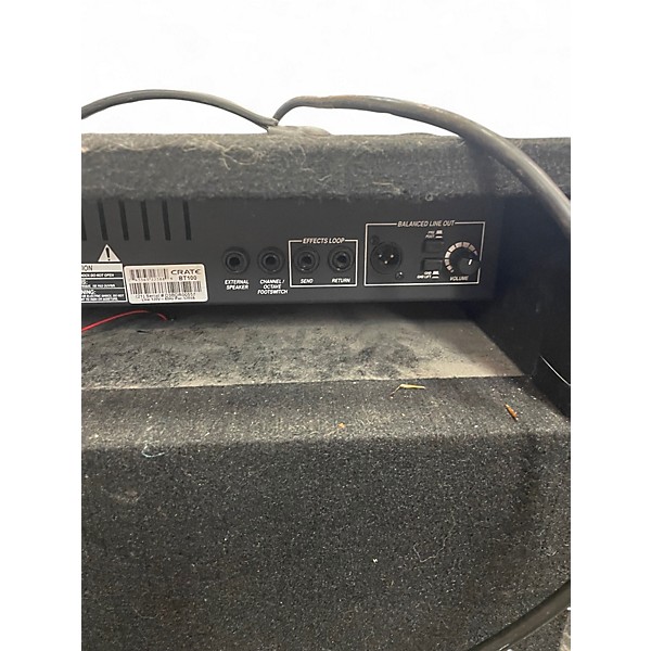 Used Crate Bt100 Bass Combo Amp