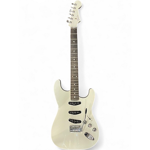 Used Fender Aerodyne Special Stratocaster Alpine White Solid Body Electric Guitar