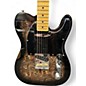 Used Harley Benton TE70 Deluxe Black Paisley Solid Body Electric Guitar