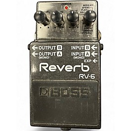 Used BOSS RV6 Digital Reverb Effect Pedal