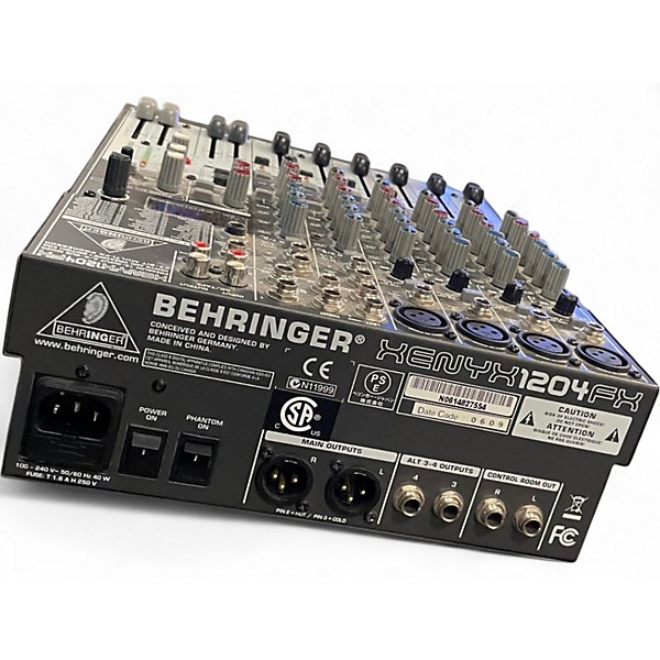 Used Behringer Xenyx 1204FX Unpowered Mixer