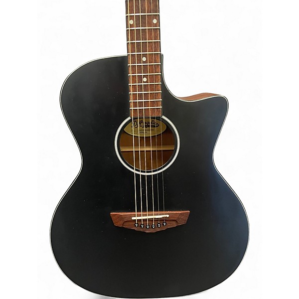 Used D'Angelico Premier Series matte black Solid Body Electric Guitar