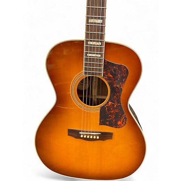 Used Guild F47RCE 2 Color Sunburst Acoustic Electric Guitar