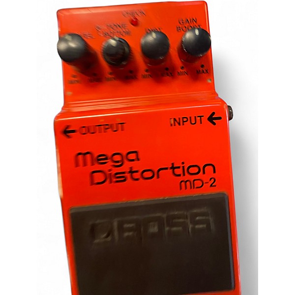 Used BOSS MD2 Mega Distortion Effect Pedal