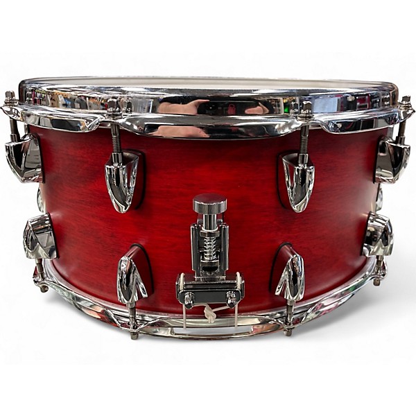 Used Yamaha 14X6.5 TOUR CUSTOM SNARE CANDY APPLE SATIN Drum