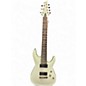 Used Schecter Guitar Research Demon 7 String white Solid Body Electric Guitar thumbnail