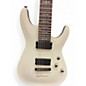 Used Schecter Guitar Research Demon 7 String white Solid Body Electric Guitar