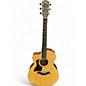 Used Taylor 214CE Deluxe Left Handed Natural Acoustic Electric Guitar thumbnail