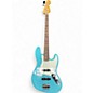 Used Fender PLAYER 2 JAZZ BASS Daphne Blue Electric Bass Guitar thumbnail
