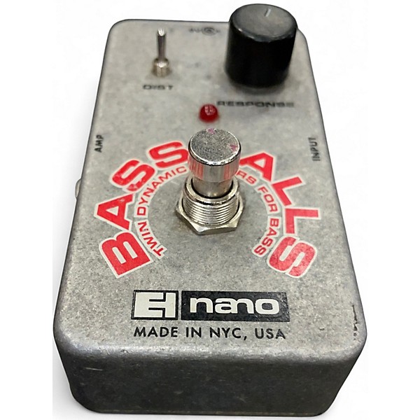 Used Electro-Harmonix Nano Bassballs Bass Effect Pedal