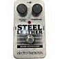 Used Electro-Harmonix Steel Leather Nano Bass Expander Bass Effect Pedal thumbnail