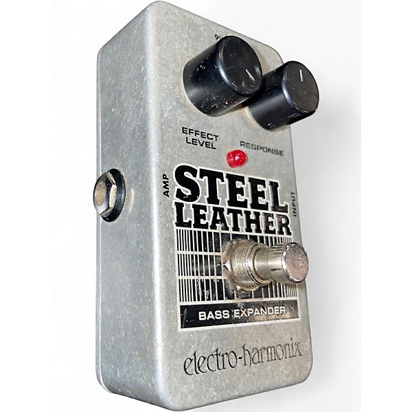 Used Electro-Harmonix Steel Leather Nano Bass Expander Bass Effect Pedal