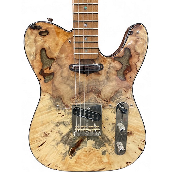 Used Lay's Guitar Workshop Custom Telecaster Natural Solid Body Electric Guitar