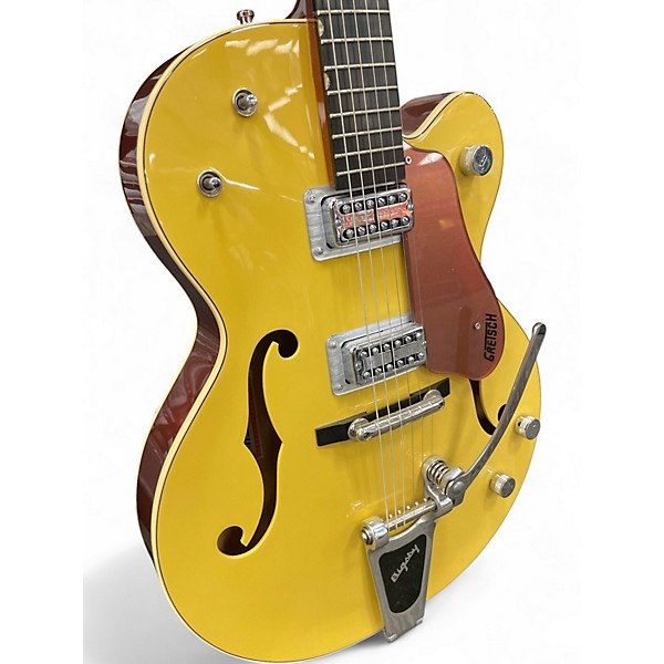 Used Gretsch Guitars G6118T 120th  Bamboo Yellow Hollow Body Electric Guitar
