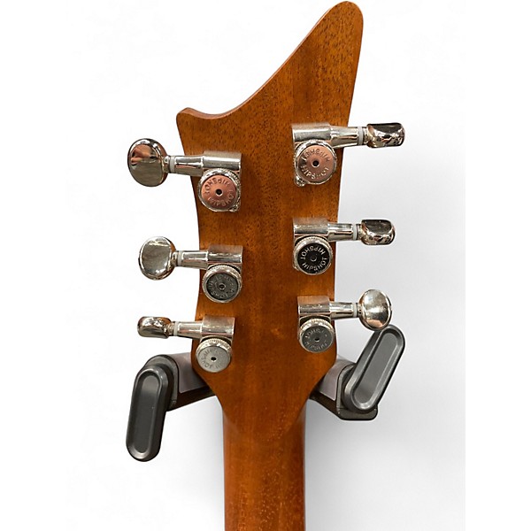 Used Pawar Astrogator Amber Satin Solid Body Electric Guitar