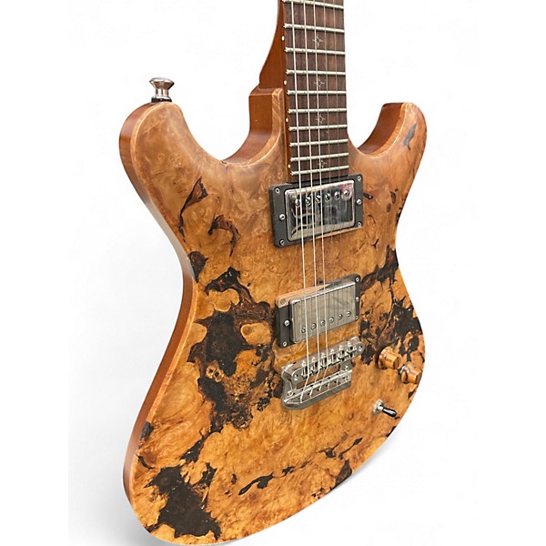 Used Knaggs Keya  Burl maple Solid Body Electric Guitar