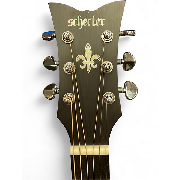 Used Schecter Guitar Research DELUXE SATIN Acoustic Guitar