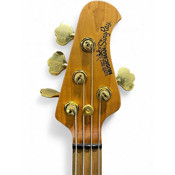 Used Ernie Ball Music Man Stingray HH 4 String JACKPOT Electric Bass Guitar