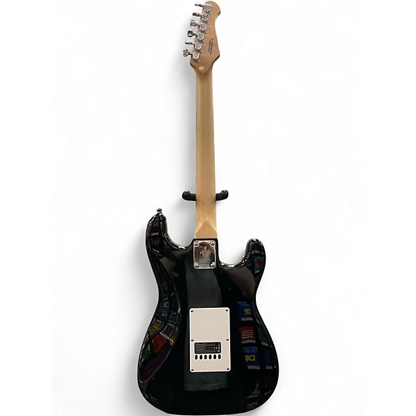 Used Donner DST100B Standard Series Black Electric Guitar