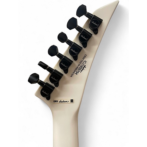 Used Jackson SL2 Pro Series Soloist Mick Thomson Arctic White Solid Body Electric Guitar