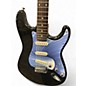Used Squier Standard Series Stratocaster Black Solid Body Electric Guitar