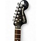 Used Squier Standard Series Stratocaster Black Solid Body Electric Guitar