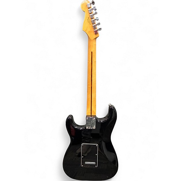 Used Fender Blacktop Stratocaster HSH Black Solid Body Electric Guitar