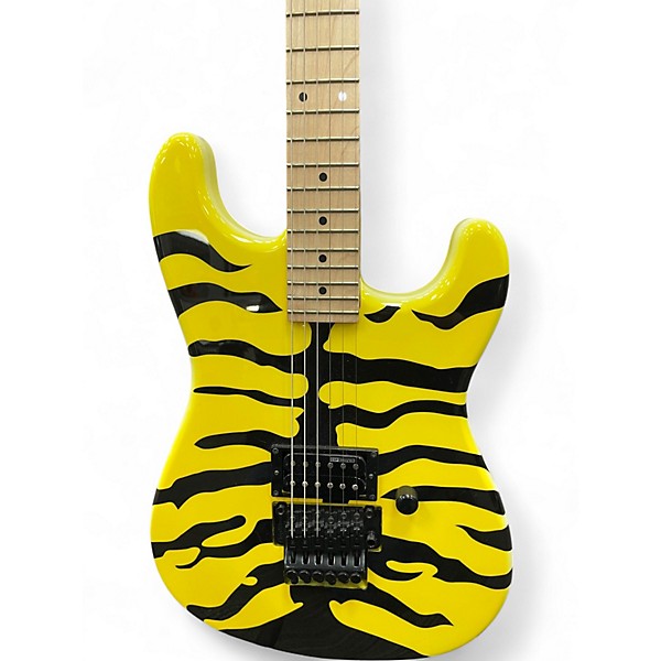 Used ESP LTD GL200MT TIGER YELLOW Solid Body Electric Guitar