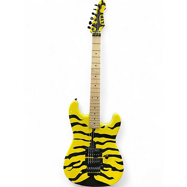 Used ESP LTD GL200MT TIGER YELLOW Solid Body Electric Guitar