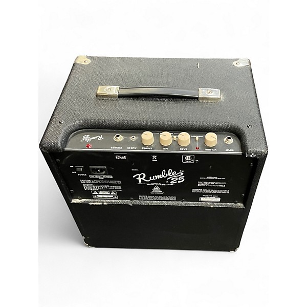 Used Fender Rumble 25 25W 1x10 Bass Combo Amp