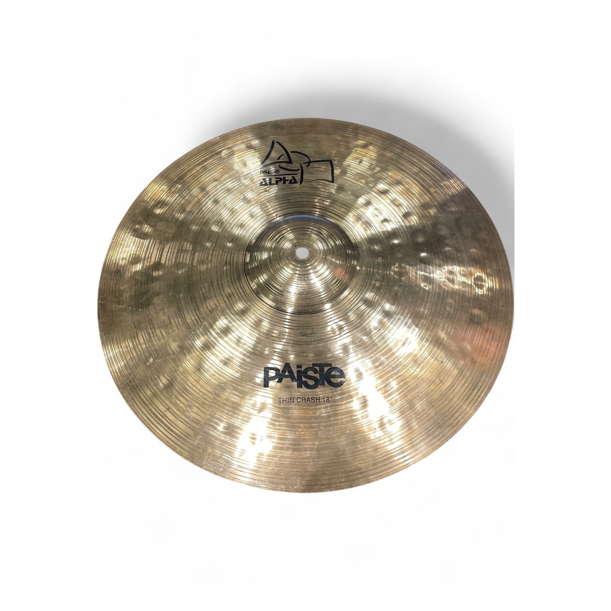 Used Paiste 18in Alpha Thin Crash Cymbal 38 | Guitar Center